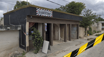 Atrapan a 4 jóvenes por disparar en una barbería en Yucatán